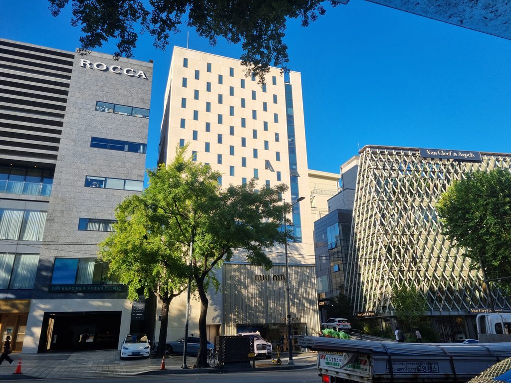 Apgujeong Rodeo: A Local’s Guide to What to See, Eat & Know Luxury boutiques along a tree-lined street in Cheongdam, Seoul