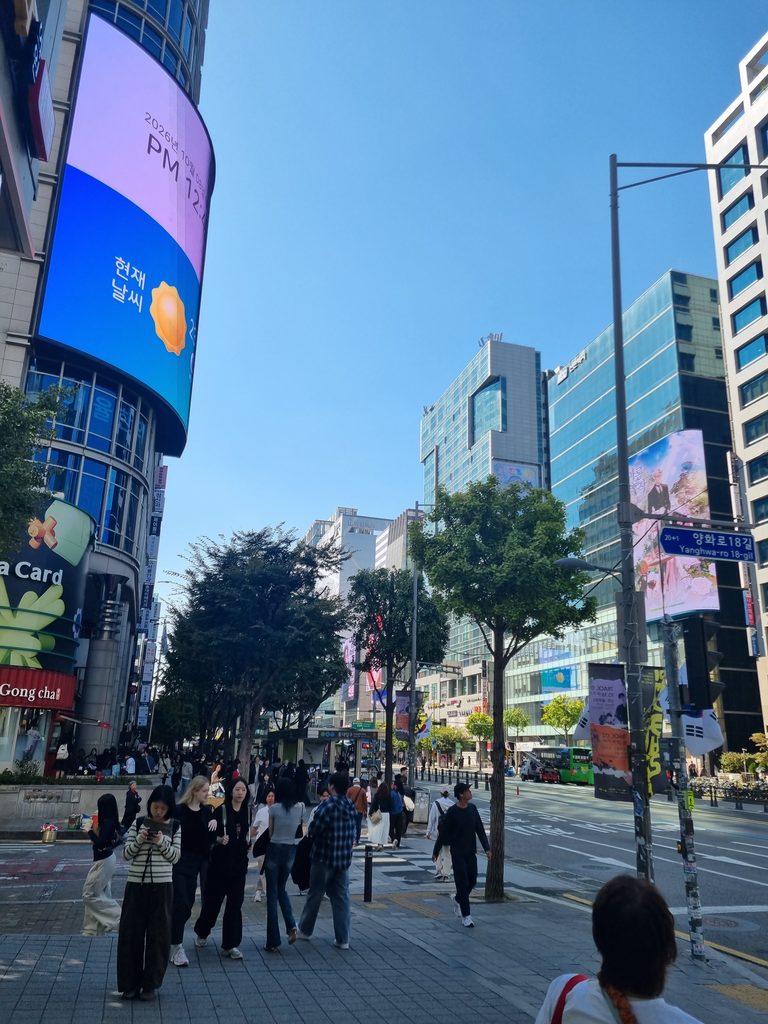 Where to Stay in Seoul: Best Areas for First-Time Visitors Shopping street in Hongdae Seoul